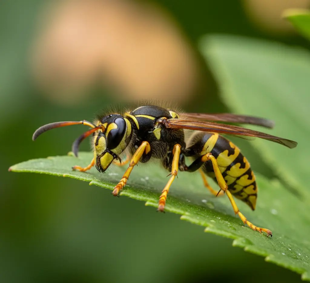 An Image Of A Wasp
